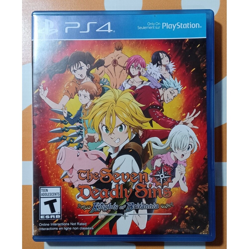 The Seven Deadly Sins Knights of Britannia (PS4)